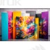 Tło fotograficzne „Kolorowa abstrakcja – graffiti splash art” | 4064
